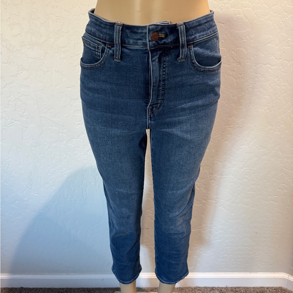 Madewell curvy roadtripper stovepipe Jean 28P